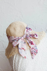 Maddie Twilly Scarf Floral Blush
