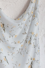 Sundaze Square Scarf Floral Blue